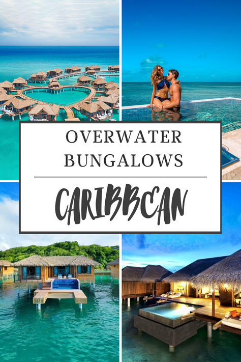 Discover the best all-inclusive, adult-only overwater bungalows in the Caribbean. From affordable to luxurious options available, let us help you find your perfect haven for a romantic beach getaway. Our expert guide to overwater bungalows provide detailed descriptions and reviews of each inviting destination without the hassle of planning a cruise. Whether you're looking for an exciting break or simple serenity, our list offers something for everyone. Pie, Beach Honeymoon Destinations, Romantic Spa, Romantic Beach Getaways, Honeymoon Destinations Affordable, Caribbean Honeymoon, Affordable Honeymoon, Dragon Eyes, Luxury Honeymoon