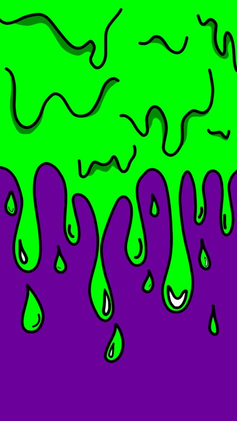 Mobile Wallpapers - Cartoon Slime Slime Drip Drawing, How To Draw Slime Dripping, Dripping Paint Art Cartoon, Physchedelic Wallpaper, Cartoon Drip Art, Physchedelic Art, Dripping Wallpaper, Slime Drawing, Slime Painting