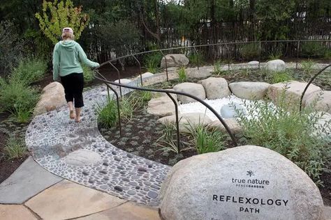 Healing Garden Design, Healing Landscape, Reflexology Path, Nature Healing, Reiki Healer, Healing Garden, Public Space Design, Sensory Garden, Meditation Garden