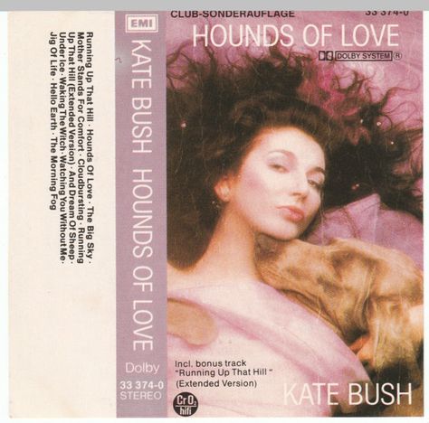 Kate Bush Cassette, Kate Bush Poster, Kate Bush Hounds Of Love, Blackberry Juice, Witch Watch, Hounds Of Love, Unicorn Flowers, Kate Bush, Music Artwork