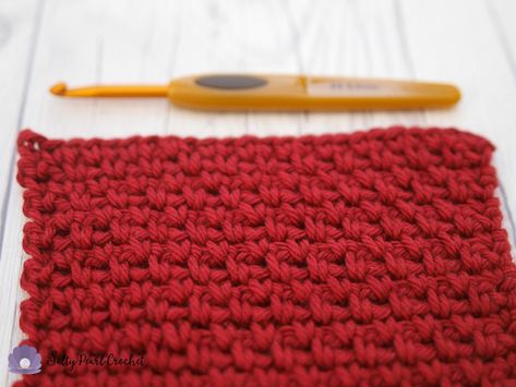 Crochet Granite Stitch Tutorial - (also called Moss Stitch and Linen Stitch) • Salty Pearl Crochet Pearl Crochet, Shawlette Pattern, Linen Stitch, Stitch Tutorial, Most Popular Videos, Learn How To Crochet, Moss Stitch, Cowl Pattern, Single Crochet Stitch