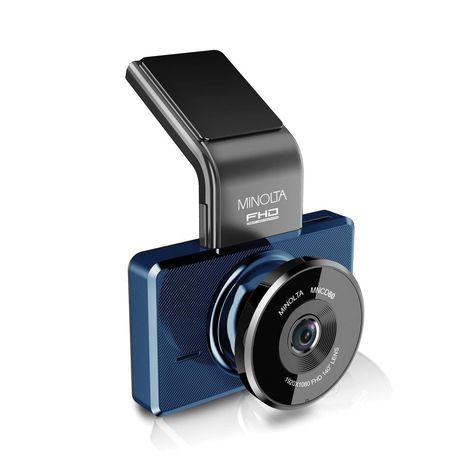 The Minolta MNCD60 ADAS Dash Camera with 3-Inch LCD Screen in Blue is a high-performance dash cam with full coverage of your front view, recording at 1080p Full High Definition. The camera lens swivels in any direction and captures a 140Ð wide angle view making sure that you’ll have more coverage of all lanes of the road. Using a CMOS sensor, the MNCD60 will render clear well-lit video in low light situations. Other features include an ADAS (Advanced Driver Assistance Systems) with lane departur Smart Tech, Dash Camera, Car Camera, Military Discounts, Amazon Alexa, Lcd Screen, Beats Headphones, Wide Angle, Night Vision