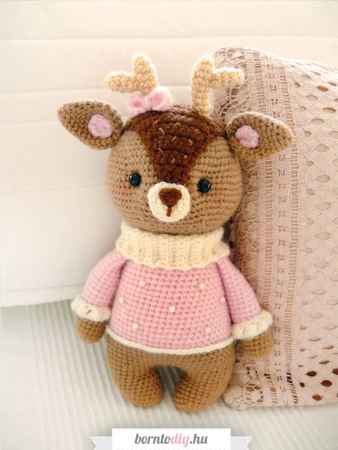 Amigurumi Patterns, Amigurumi Minta, Diy Bookmarks, Christmas Crochet Patterns, Rattles, Crochet Animals, Christmas Crochet, Stuffed Toys Patterns, Crochet Tutorial