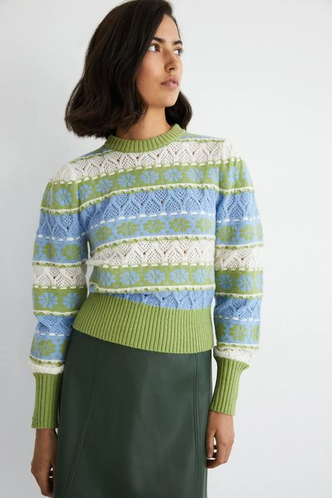 Womens Knitwear | Ladies Knitwear, Jumpers & Cardigans | Warehouse UK Mix Stitch Sweater, Vintage Jumpers, Stylish Knitwear, Jumper Short, Knitwear Trends, Cable Knit Vest, Womens Knitwear, Knitwear Inspiration, Chunky Jumper