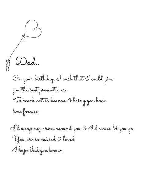 Happy Birthday To You In Heaven, Birthday Dad In Heaven, Happy Birthday Dad In Heaven, Happy Heavenly Birthday Dad, Missing Dad Quotes, Dad Memorial Quotes, Birthday In Heaven Quotes, Dad In Heaven Quotes, Miss You Dad Quotes