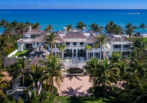 Tiger Woods' ex-wife sells Palm Beach County mansion for recorded $28.6M Buyer billionaire Russell Weiner creator Rockstar Energy Drink… Beach Mansions, Elin Nordegren, American Mansions, Florida Mansion, Beach Mansion, British West Indies, Vacation Villa, Caribbean Style, Mega Mansions