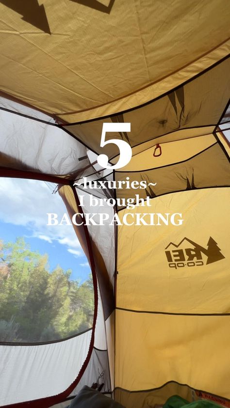 Tent Camping Bedding, Diy Camping Ideas, Camping Bedding, Backpacking Outfits, September Quotes, Van Project, Camping Essentials List, Hiking Day Pack, Hiking Fits