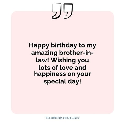 Birthdays are a special time to show appreciation and love for those closest to us. If it is your brother-in-law’s birthday, you want to show him how ... | # #BirthdayWishes Check more at https://www.ehindijokes.com/birthday-wishes-for-brother-in-law/ Happy Birthday Little Brother, Meaningful Birthday Wishes, Little Brother Quotes, Unique Birthday Wishes, Helping Someone, Wishes For Brother, Birthday Wishes For Brother, Birthday Post Instagram, Brother Quotes