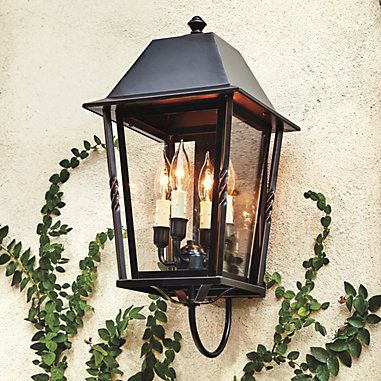 Audrey 4-Light Outdoor Sconce Porch Backyard, Best Outdoor Lighting, Outside Living, Outdoor Sconces, Outdoor Light Fixtures, Outdoor Light, Outdoor Wall Lantern, Solar Lights Garden, Porch Lighting