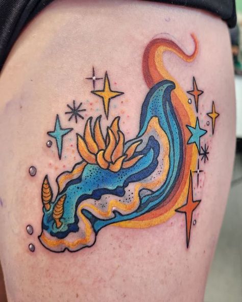 Aquatic Tattoo, Left Arm Tattoos, Seahorse Tattoo, Funky Tattoos, Becoming A Tattoo Artist, Traditional Style Tattoo, Bunny Tattoos, Retro Tattoos, Ocean Tattoos