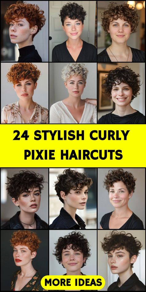 Dive into 24 gorgeous curly pixie haircuts, each crafted to enhance your natural curls with style and ease, making everyday hair care a breeze. Very Short Pixie Curly Haircut, Short Haircuts For Very Curly Hair, Long Pixie For Curly Hair, Very Short Haircuts For Curly Hair, Perm With Undercut, Edgy Curly Pixie Haircut, Wavy Curly Short Haircut, Undercut Hairstyles Curly Hair, Short Curly Hair Mohawk