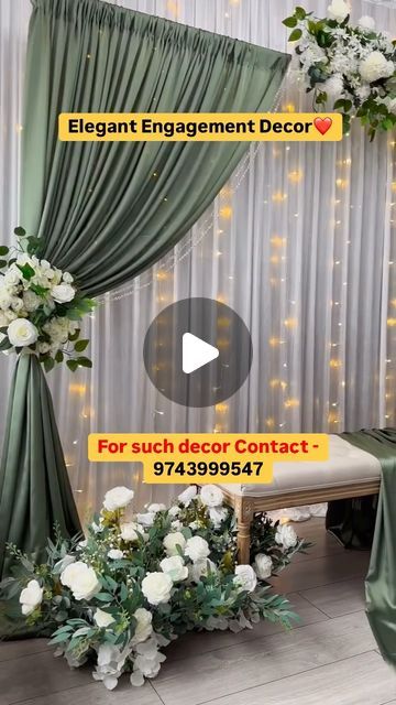 Eventsbyblings on Instagram: "Elegant engagement decor 

For such amazing decor please contact - 9743999547
Or DM Us

#bangaloredecor #bangaloredecorators #eventdecorations #eventdecoration #weddingdecorbangalore" Wedding Decorations, Instagram, Decorations For Engagement, Engagement Decor, Engagement Decorations, Amazing Decor, Event Decor, On Instagram