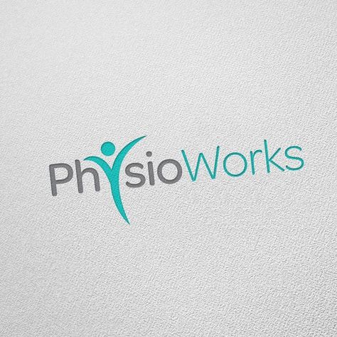 Runner-up design by RSEVEN Physiotherapy Clinic Logo, Physio Logo, Medical Logos Inspiration, Clinic Logo Design, Book Cover Design Template, Physiotherapy Clinic, Logo Design Health, Sports Therapy, Clinic Logo