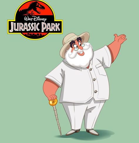 Disney Crossovers, Alladin Disney, John Hammond, Li Shang, Jurassic Park Series, Jurrasic Park, Disney Crossover, Kingdom Hearts Fanart, Dinosaur Images