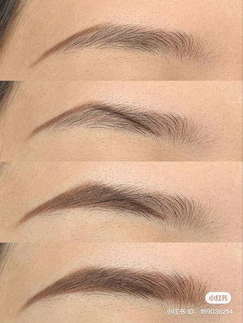 Alis Mata, Tutorial Alis, Makeup Asia, Bentuk Alis, Membentuk Alis, Mekap Mata, Asian Makeup Tutorials, Eyebrow Makeup Tutorial, Makeup Pictorial