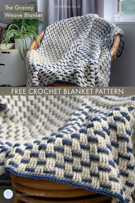 Couture, Modern Haken, Crochet Blanket Diy, Granny Square Haken, Modern Crochet Blanket, Crochet Throw Pattern, Crochet Stitches For Blankets, Crochet Blanket Designs, Easy Crochet Blanket