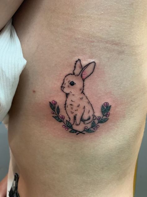 Rabbit Tattoo Cute Bunny Tattoo, Bunny Tattoo Small, Bunny Tattoo, Tattoos Meaning, Tattoo Mini, Rabbit Tattoo, Perfect Tattoo, Cute Tats, Bunny Tattoos