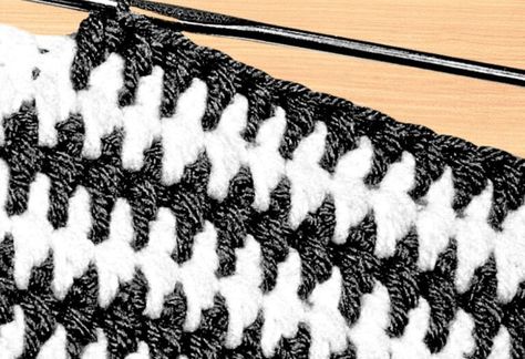 Black and White Crochet Blanket Pattern Tutorial - Black And White Crochet Blanket Pattern Free, Black White Grey Crochet Blanket, Black And White Afghan Crochet Pattern, Black And White Crochet Blanket Pattern, Crochet Black And White Blanket, White Crochet Blanket Pattern, Black And White Crochet Blanket, White Crochet Blanket, Black And White Blanket