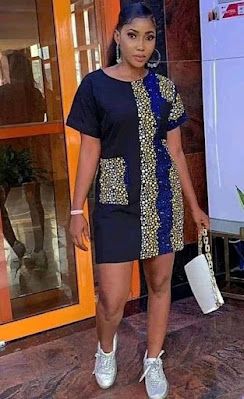 Short Chitenge Dress Designs, Kitenge Fashion Short Dresses, Akanra Styles, Short Kitenge Dresses Designs, Ankara Dress Designs Chic, Short Flare Gown, Ankara Short Flare Gowns, Short Ankara Dress, Ankara Shift Dress