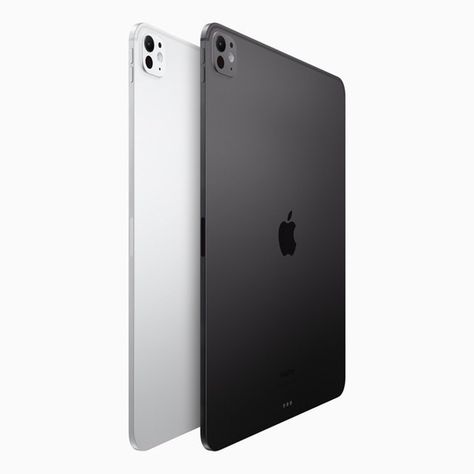 Apple has announced the new iPad Pro with the new M4 processor! - Thinnest iPad ever in both 11 and 13inch sizes. 5.1 and 5.3mm respectively - two OLED screens working in "tandem" for 1600nits peak brightness. - new option includes Apples nanotexture matte screen. - new single 12mp camera design on the rear. Tandem, Ipad Pro M4, Ipad 11 Pro, Camera Design, New Ipad Pro, Inspo Pics, Ipad Pro 12 9, New Ipad, Add Ons