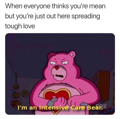 Intensive care bear Humour, Bear Meme, Dry Humor, Dark Memes, Tough Love, Funniest Memes, Intensive Care, Care Bear, Meme Faces
