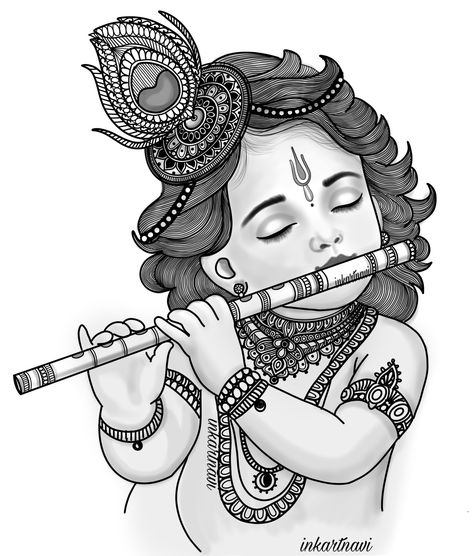 I know I am not supposed to have favourites for my own works. But, i will admit, this is my most favourite work so far 😌🥰 #krishna#krishnlove#krishnadrawing#baalkrishna#kanha#srikrishna Krishna Pencil Drawing Easy, Baby Krishna Drawing, Lord Krishna Pencil Sketch, Easy Krishna Painting, Kanha Painting, Krishna Pencil Sketch, Little Krishna Drawing, Krishna Drawings, Krishna Face