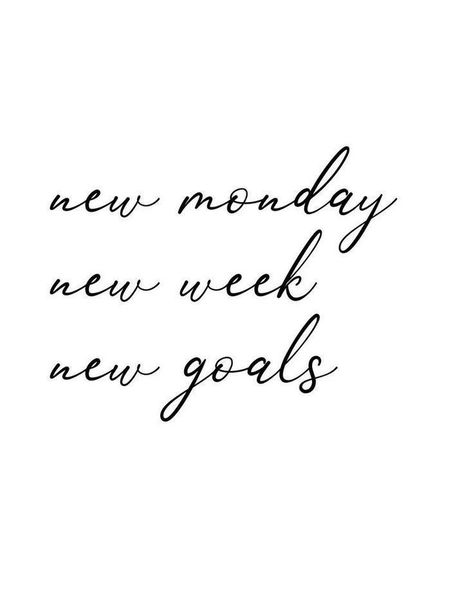 New Week Quotes, Montag Motivation, Monday New Week, Set Goals Quotes, Printable Motivational Quotes, Monday Morning Quotes, New Week New Goals, Goals Printable, Motivational Printables