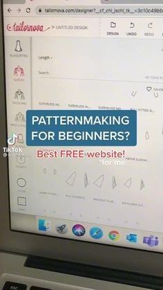 Sew Ins, Pattern Design Fashion, Tips Menjahit, Projek Menjahit, Recipes Oven, Oven Chicken, Fashion Sewing Tutorials, Sewing Tutorials Clothes, Sewing Crafts Tutorials