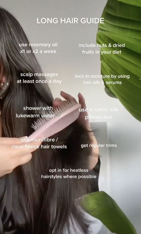 IN THE last year, people have put aside fashion trends and expensive makeup to focus on the health of their skin and hair. A hair expert recently revealed the nine rules she lives by to make sure her hair is super healthy and strong. Haircare expert Nandini is often envied for her shiny and long […] Diy Haircare, Healthy Hair Tips, Healthy Hair Routine, Stop Hair Breakage, Hair Oil Serum, Expensive Makeup, Hair Growing Tips, Long Hair Tips, Hair Guide