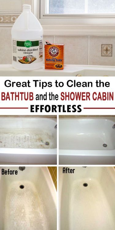 Bathtubs can get dirty. See 10 fantastic ways to clean them - Cooktop Cove Household Cleaning Tips, Clean Bathtub, Shower Cabin, Tub Cleaner, Bathroom Cleaning Hacks, Deep Cleaning Tips, Diy Cleaners, Cleaners Homemade, Clean Dishwasher