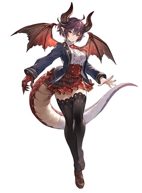 Event Grea Granblue Fantasy Art, Evelynn League Of Legends, Personaje Fantasy, Monster Girl Encyclopedia, Character Design Cartoon, Dragon Girl, Anime Monsters, Monster Girl, Female Character Design