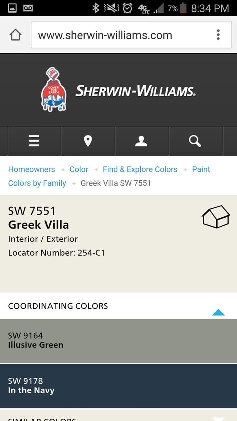 Illusive Green Sherwin Williams, Illusive Green, Green Sherwin Williams, Beach House Exterior Colors, Brick House Exterior Colors, Greek Villa, Farm Cabin, Bedroom Redesign, Accent Wall Colors