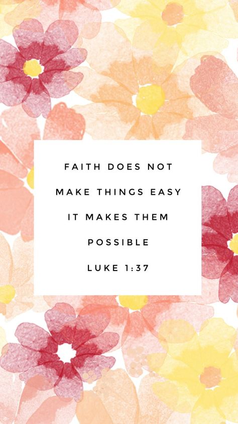 Faith does not make things easy, it makes them possible. Luke 1:37 Christian BIble verse floral PINTEREST: @ecclesiasticalsewing Faith It Does Not Make Things Easy, Faith Does Not Make Things Easy, Faith Does Not Make Things Easy It Makes Them Possible, Bible Verse Work, June Bible Verse, Work Bible Verse, Verse Board, Bible Strength, Gods Strength