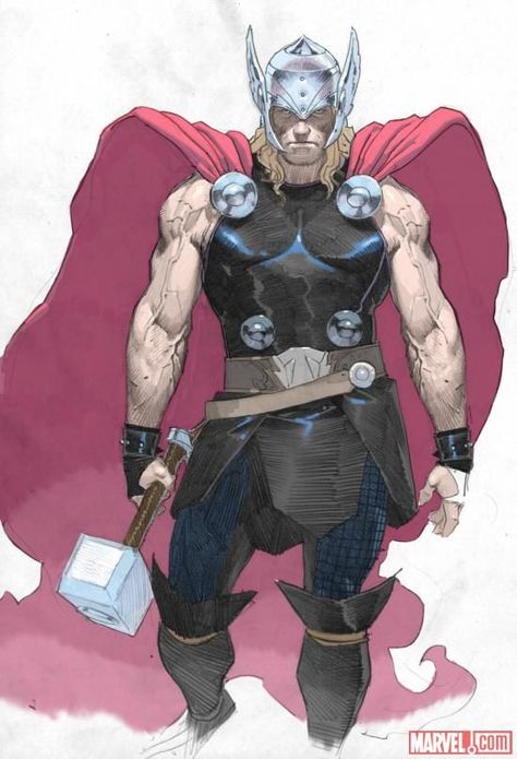 Thor Comic Art, Esad Ribic, Thor Art, Thor Comic, God Of Thunder, The Mighty Thor, Avengers Marvel, Marvel Thor, Marvel Comic Character