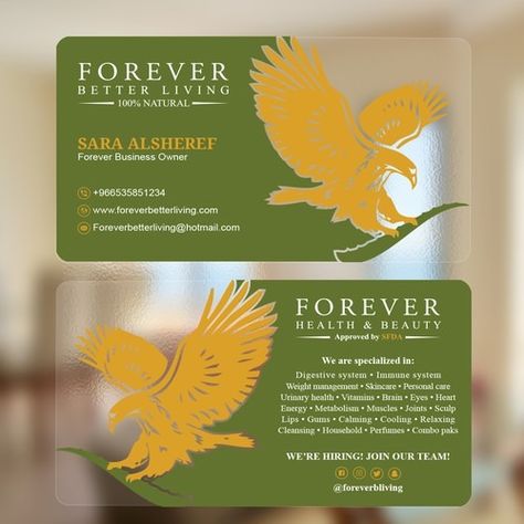 There are some nice ideas for forever living business cards on the internet | Business card contest | 99designs Forever Living Business Card, Forever Living Business, Forever Living Aloe Vera, Aloe Vera Skin Care, Forever Business, Nice Ideas, Forever Living, Aloe Vera Leaf, Forever Living Products
