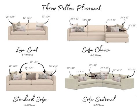 Style Couch Pillows, Couch Pillow Arrangement, Minecraft Basement, Latest Sofa Designs, Remodel Basement, Room Layouts, Throw Pillows Living Room, Couch Decor, Throw Pillow Styling