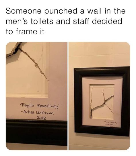 Fragile Masculinity 😂✅💯 Tumblr Funny, Funny Texts, Fragile Masculinity, Funny Relatable Memes, Tumblr Posts, Funny Laugh, Funny Posts, Dankest Memes, Puns