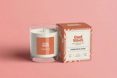 Candle Brand Packaging, Candles Box Packaging, Candle Box Packaging Design, Candle Brand Design, Packaging Candles Ideas, Groovy Packaging, Candle Graphic Design, Candle Design Ideas Creative, Candles Packaging Design