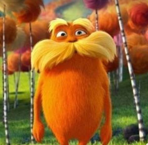 I am going to be this for Halloween The Lorax Characters, Yellow Cartoon Characters, The Onceler, Yellow Cartoon, Walt Disney Princesses, Yellow Aesthetic Pastel, Crush On You, Brain Art, Cartoon Gift