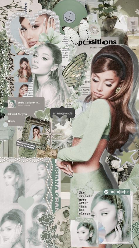 i know ari is in some heat rn but idc 😭 #arianagrande #ariana #positionsalbum #sagegreen #aesthetic #shufflefyp #preppy #music #wallpaper #art #movies #tv Preppy Aesthetic Wallpaper, My Everything Ariana Grande, Ariana Geande, Ariana Grande Background, Ariana Grande Images, Do I Love Him, Ariana Grande Album, Photo Frame Wallpaper, Wallpaper Iphone Boho