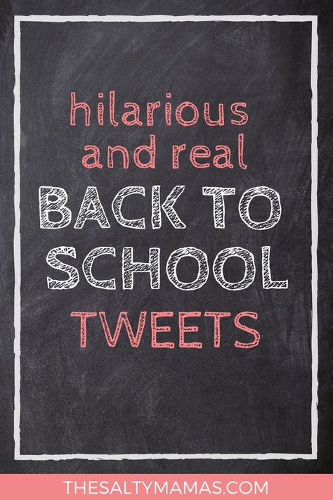 The kids are going back to school, and we're having all the feelings about it. Check out these hilarious, sometimes full of feelings, back to school tweets. School Starting Quotes Funny, Funny Back To School Letterboard, Back To School Letterboard Quotes, Back To School Quotes For Parents, Back To School Letterboard Funny, Back To School Quotes Funny Parents, Funny Family Quotes Humor, Happy First Day Of School Quotes, Back To School Quotes For Kids