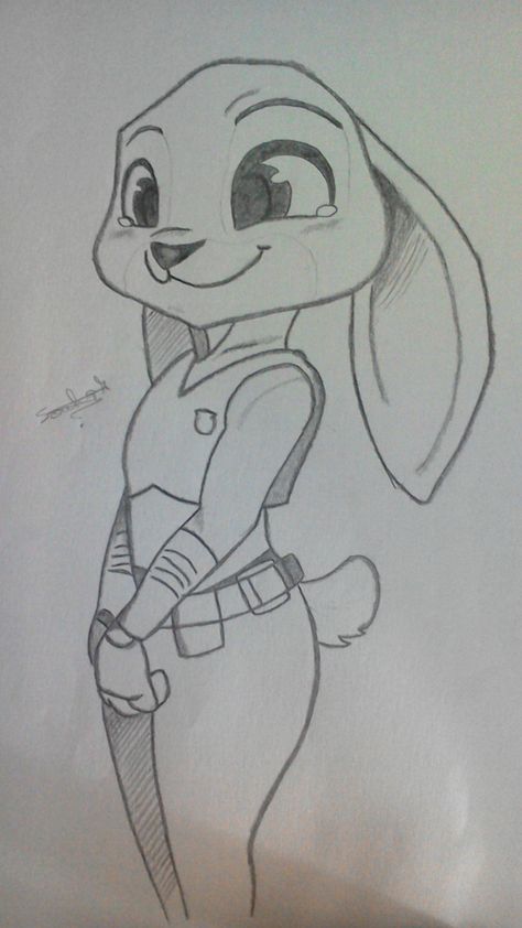 Beauty, Art, Disney, Design, Zootopia, To Draw, Sketch, Pencil