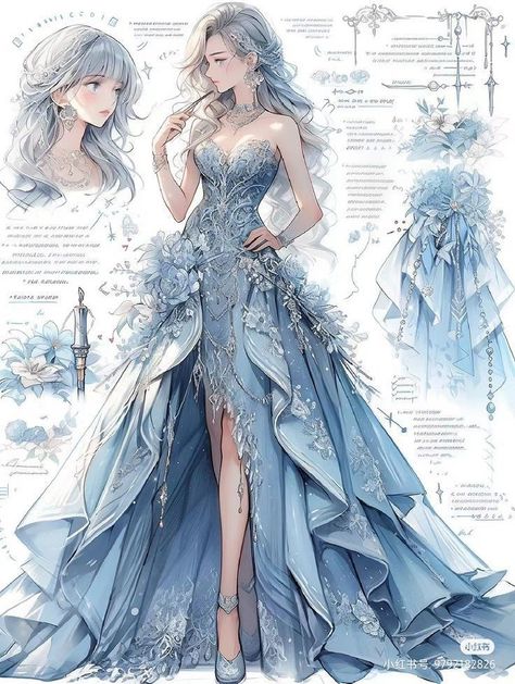 dress dresses dress outfit dress outfits dresses casual dress up dressing dresses outfits dress up outfit dress styles Outfits Dresses Casual, Dreamy Gowns, S Wedding Dress, Dress Design Drawing, Outfits Dress, Old Fashion Dresses, Outfits Dresses, Fashion Drawing Dresses, Dress Design Sketches