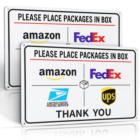 Fedex Delivery Package Video, Delivery Box For Packages, Fedex Delivery Package, Fedex Package, Delivery Package, Delivery Sign, Live Screen, Amazon Delivery, Save Fuel