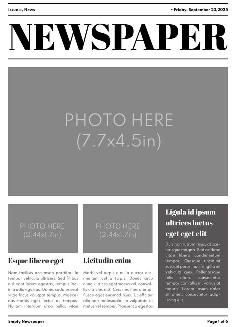 News Article Template, Newspaper Overlay, Paper Layout Templates, Newspaper Article Template, Blank Newspaper, Google Docs Templates, Newspaper Design Layout, Newspaper Background, Article Template