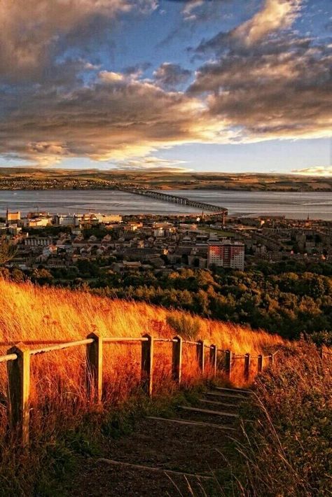 Dundee from the Law. (2014) Picture: Craig Doogan. Scotland Cities, Scotland Dundee, Broughty Ferry, Scotland Food, Scotland Fashion, Scotland Culture, Dundee City, Miss The Old Days, Dundee Scotland