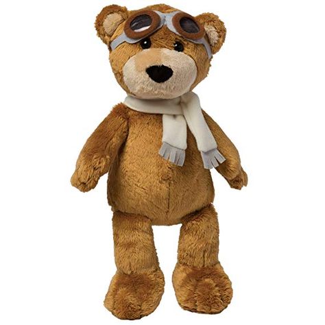 Amazon.com: Manhattan Toy Aviator Bear Stuffed Animal Toy: Toys & Games Red Airplane, Bear Felt, The Aviator, Aviator Glasses, Manhattan Toy, Activity Toys, Bear Stuffed Animal, Bear Plush, Plush Animals