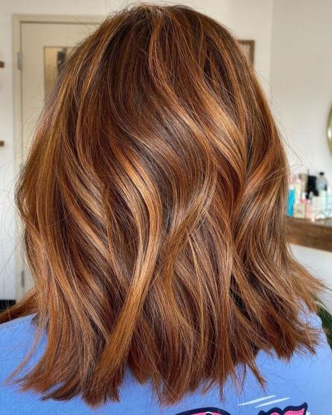 Root Melt Brunette To Red, Subtle Red Highlights In Light Brown Hair, Best Hair Color For Light Skin Tone, Red Head With Highlights, Summer Auburn Hair Color, Brown Hair With Colored Highlights, Brown Hair With Auburn Highlights, Warm Hair Color Ideas, Ginger Highlights