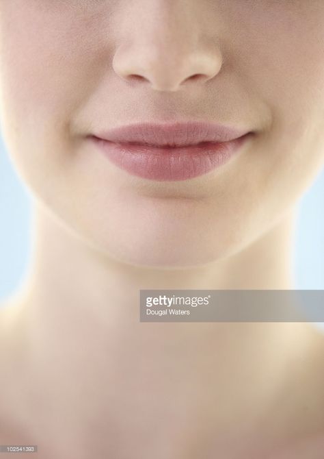 Stock Photo : Mouth and nose close up. Mouths Reference, Closed Mouth Smile, Mouth References, Lip References, References People, Persuasion Movie, Lips Reference, Mouth Pictures, Nose Reference