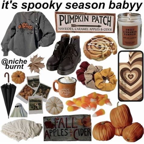 Fall Mood Board Aesthetic Clothes, Autumncore Aesthetic Outfits, Halloween Moodboard Aesthetic, Part Of Your World Aesthetic, Halloween Clothes Aesthetic, Autumn Mood Board, Creative Halloween Costume Ideas, Halloween Costume Inspiration, Trending Diy